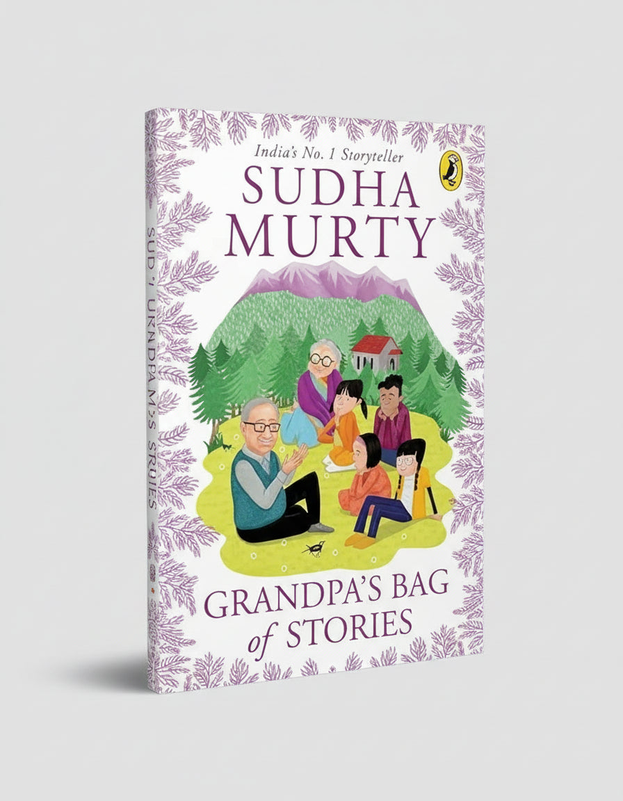 Grandpa’s Bag of Stories, Author : Sudha Murty (Engaging Illustrated Stories for Kids)