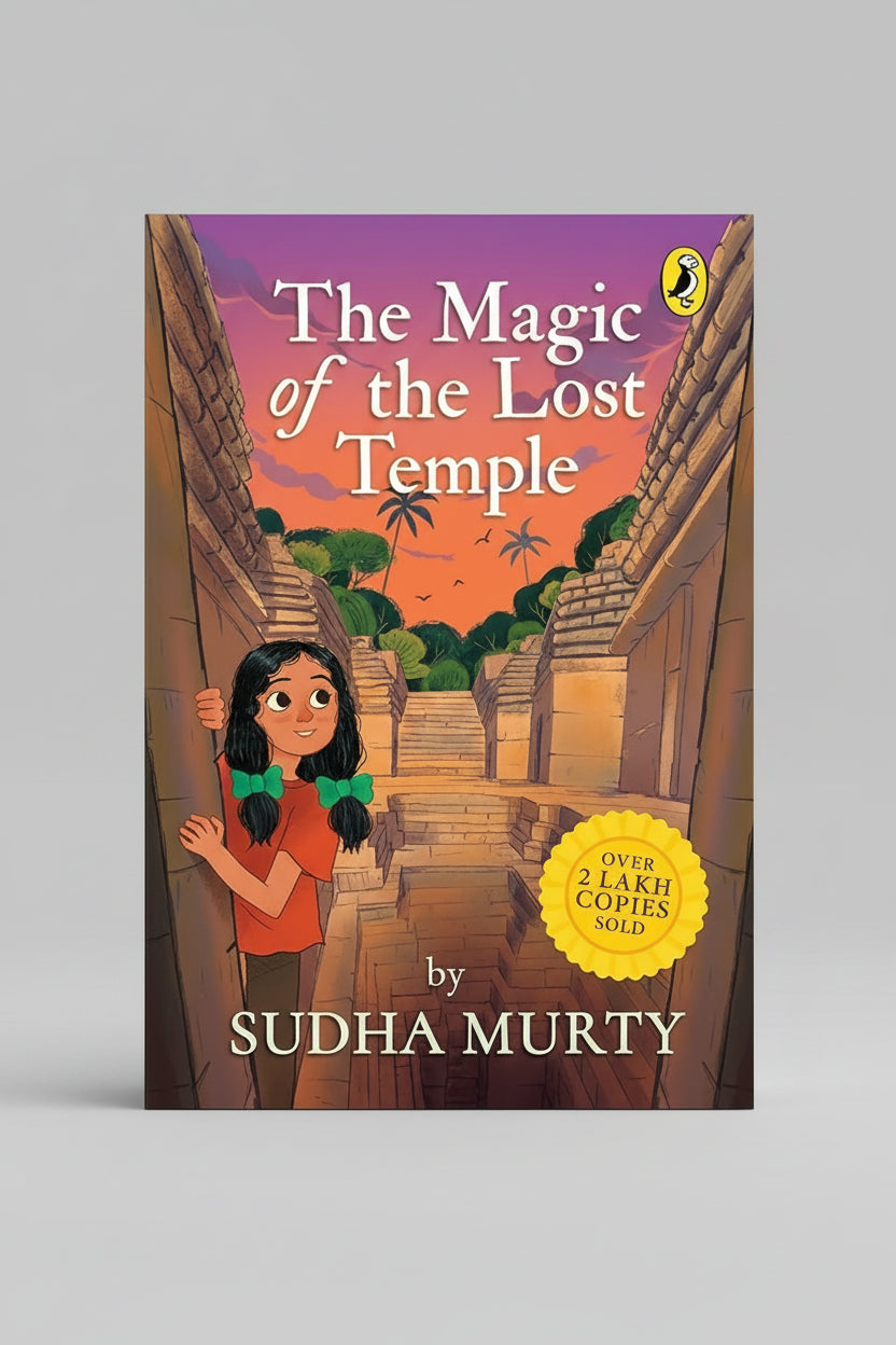 The Magic Of The Lost Temple, Author :  Sudha Murty (easy to read and much-loved first full length children's fiction novel)